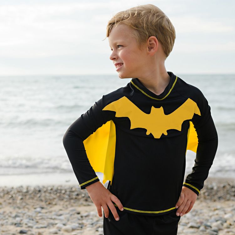 UV-Kleidung Super Bat Fledermaus 2-tlg. UPF 50+ UV Schützend Bademode für Kinder UV-Kleidung Super Bat Fledermaus 2-tlg. UPF 50+ UV Schutz Bademode für Kinder