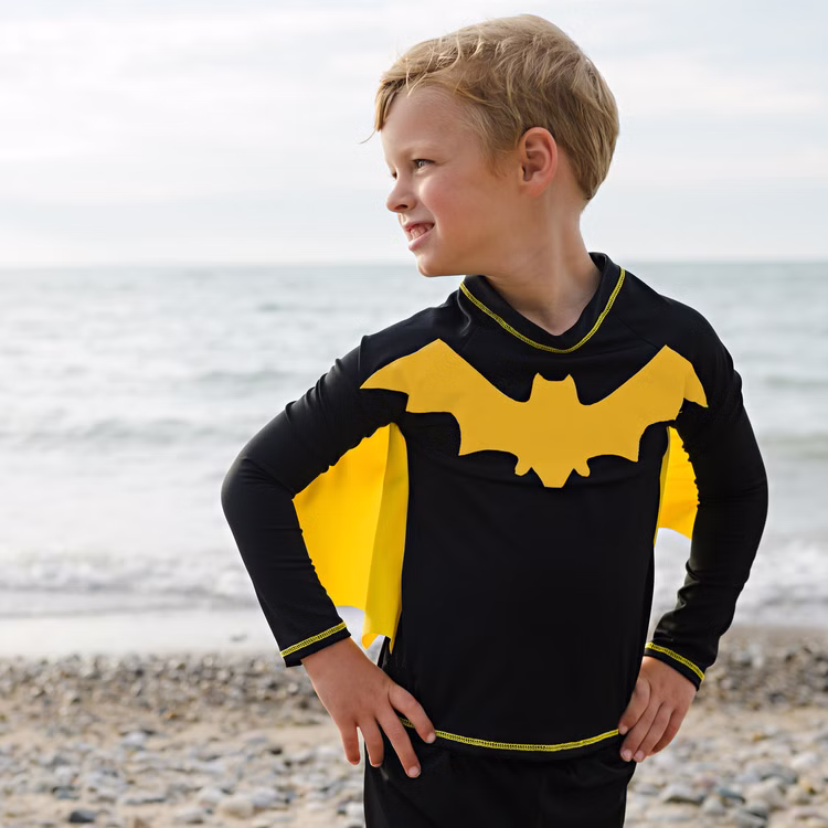 UV-Kleidung Super Bat Fledermaus 2-tlg. UPF 50+ UV Schutz Bademode für Kinder UV-Kleidung Super Bat Fledermaus 2-tlg. UPF 50+ UV Schutz Bademode für Kinder