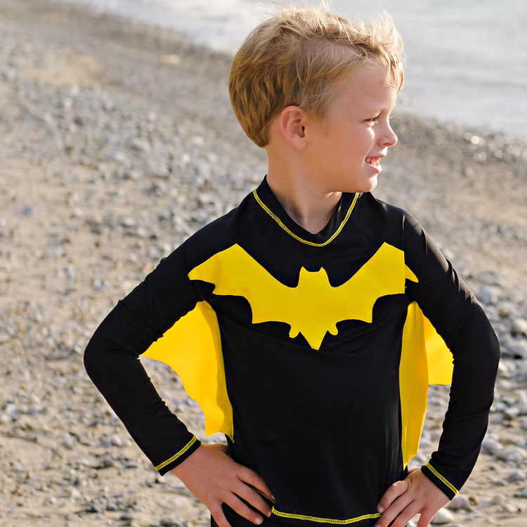 UV-Kleidung Super Bat Fledermaus 2-tlg. UPF 50+ UV Schutz Bademode für Kinder UV-Kleidung Super Bat Fledermaus 2-tlg. UPF 50+ UV Schutz Bademode für Kinder