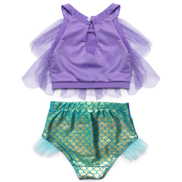 UV-Kleidung Meerjungfrau 2-tlg. UPF 50+ UV Schutz Bademode für Mädchen 3-6 Jahre