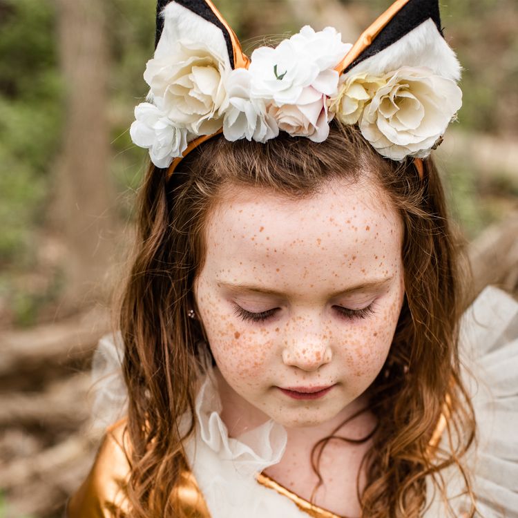 Fuchs Kostüm Kleid Fanny Fox mit Haarreif für Kinder Fuchs Kostüm Kleid Fanny Fox mit Haarreif für Kinder Gr. 98-128
