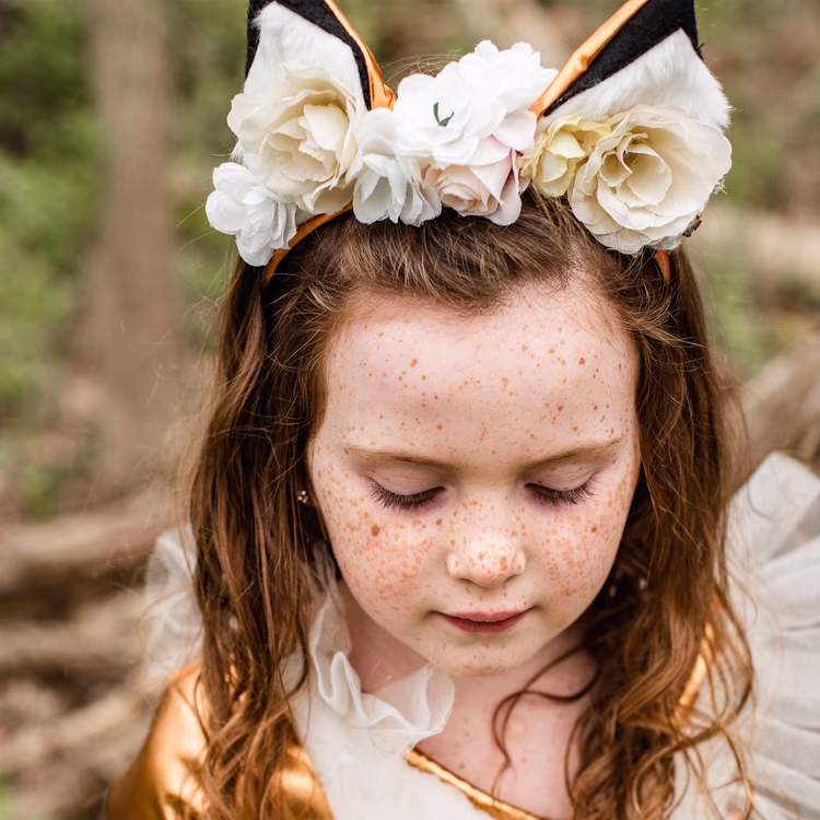 Fuchs Kostüm Kleid Fanny Fox mit Haarreif für Kinder Gr. 98-128 Fuchs Kostüm Kleid Fanny Fox mit Haarreif für Kinder Gr. 98-128