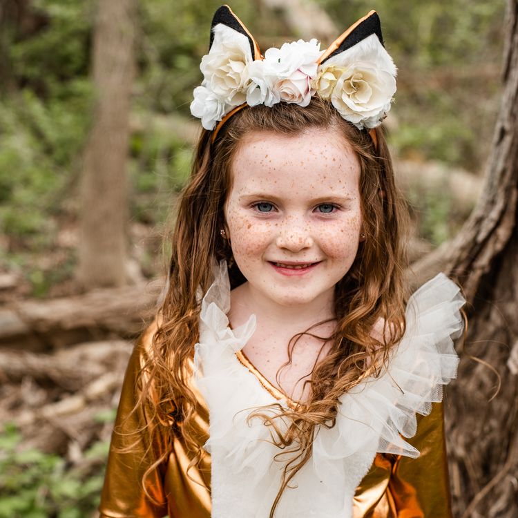 Fuchs Kostüm Kleid Fanny Fox mit Haarreif für Kinder Fuchs Kostüm Kleid Fanny Fox mit Haarreif für Kinder Gr. 98-128