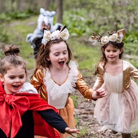 Reh Kostüm Rehkitz Finja Kleid mit Haarreif-Geweih für Kinder Gr. 98-128 Reh Kostüm Rehkitz Finja Kleid mit Haarreif-Geweih für Kinder Gr. 98-128
