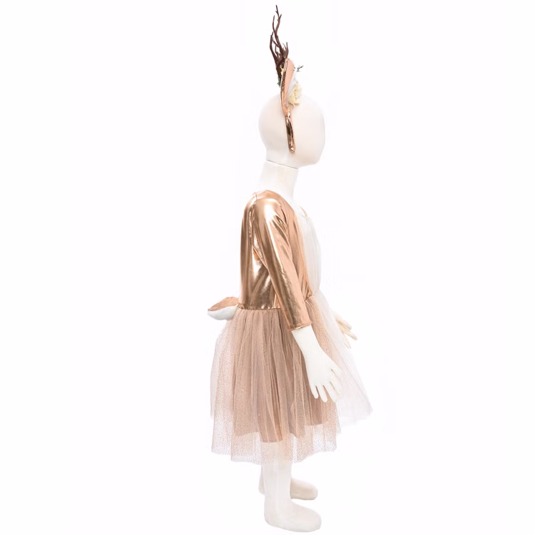 Reh Kostüm Rehkitz Finja Kleid mit Haarreif-Geweih für Kinder Gr. 98-128 Reh Kostüm Rehkitz Finja Kleid mit Haarreif-Geweih für Kinder Gr. 98-128