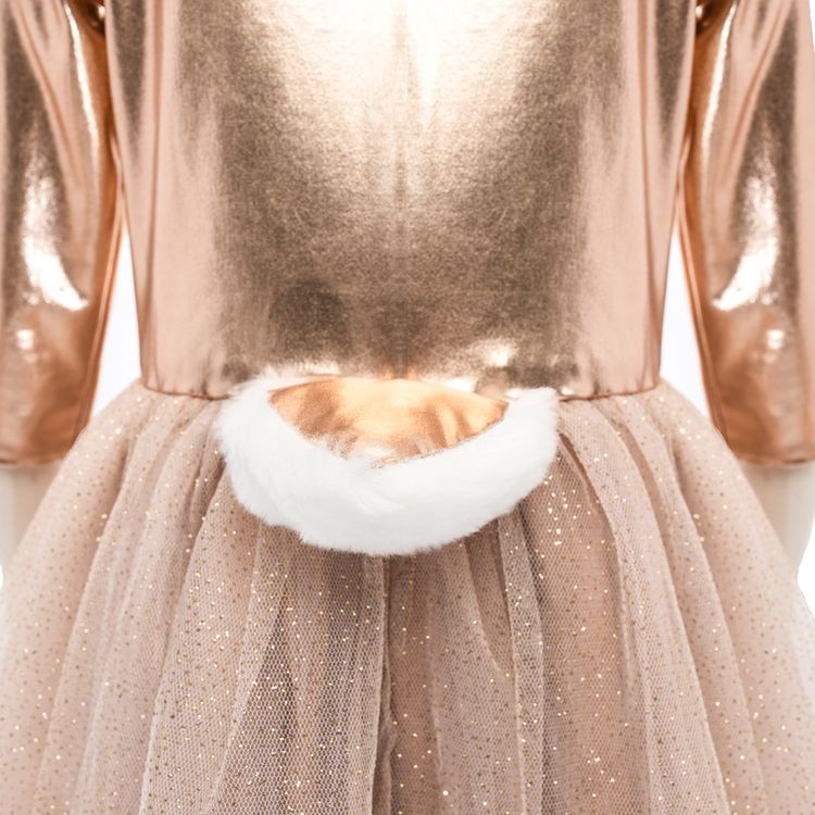 Reh Kostüm Rehkitz Finja Kleid mit Haarreif-Geweih für Kinder Reh Kostüm Rehkitz Finja Kleid mit Haarreif-Geweih für Kinder Gr. 98-128