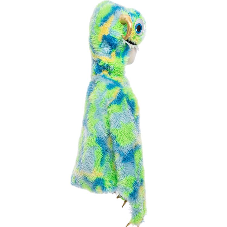 Monster Kostüm Crazy Shrek Grün-Blau für Kinder 4-6 Jahre Halloween