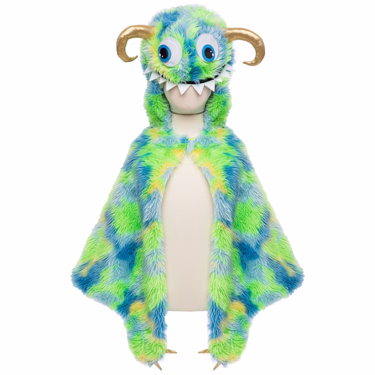 Monster Kostüm Crazy Shrek Grün-Blau für Kinder 4-6 Jahre Halloween Monster Kostüm Crazy Shrek Grün-Blau für Kinder 4-6 Jahre Halloween
