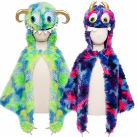 Monster Kostüm Crazy Sulley mit Wackelaugen für Kinder 4-6 Jahre Halloween Monster Kostüm Crazy Sulley mit Wackelaugen für Kinder 4-6 Jahre Halloween