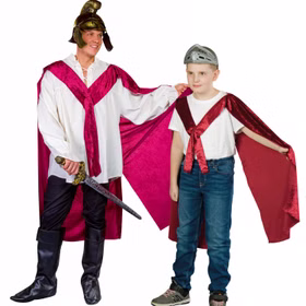 Sankt Martin Kostüm für Kinder von Vorne mit Sankt Martin Kostüm für Herren