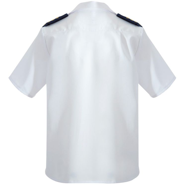 Piloten Kostüm Kapitän für Herren von vorne