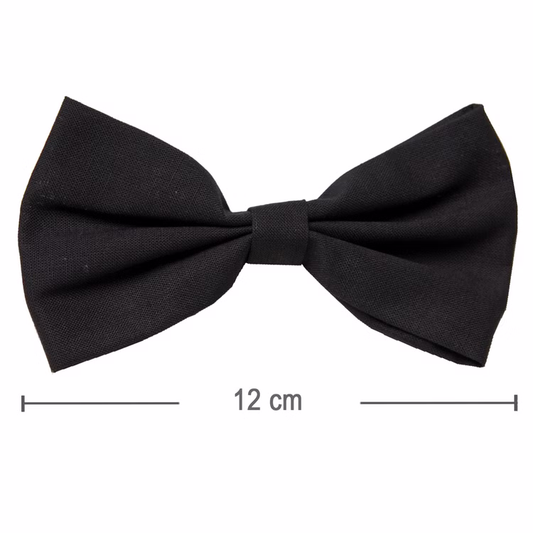 Butler Kostüm Diener James mit Fliege und Handschuhen für Herren Gr. 48-62 Berufe Fasching Karneval Mottoparty Maßangaben Schwarze Fliege Querbinder 12 cm lang für Herren