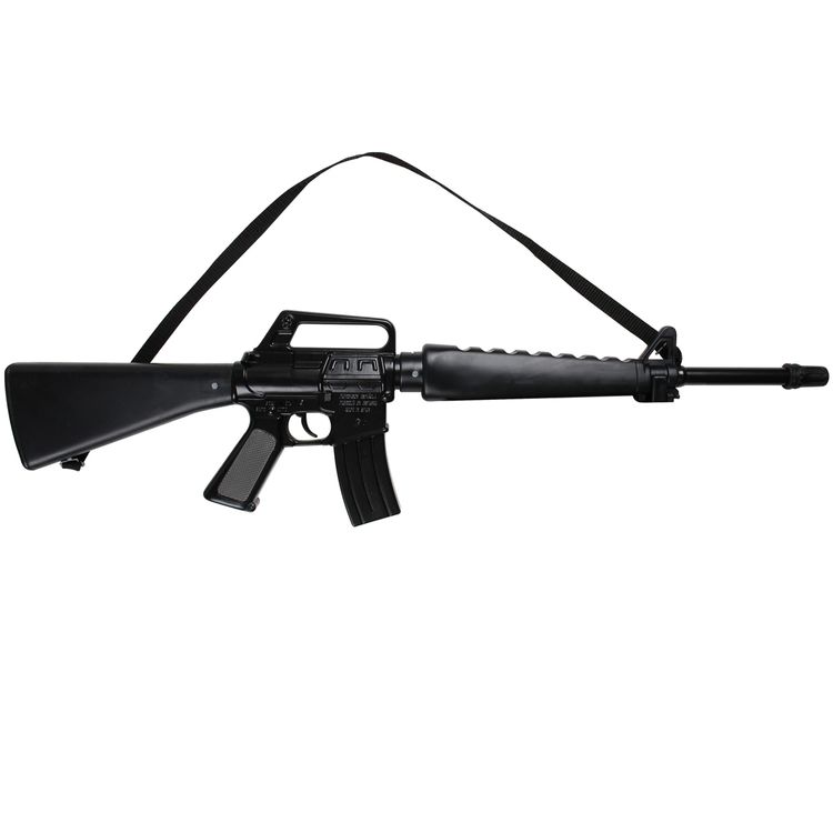 Sturmgewehr Schwarz 71 cm lang M118 inkl. 144 Schuss-Munition