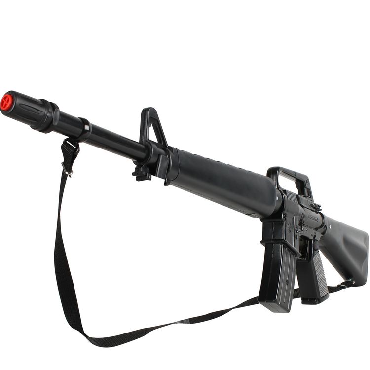 Sturmgewehr Schwarz 71 cm lang M118 inkl. 144 Schuss-Munition