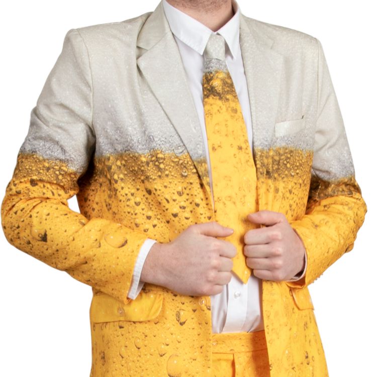 Bier Kostüm Anzug Bierkönig Fabsi für Herren Bier Kostüm Anzug Bierkönig Fabsi für Herren von Vorne