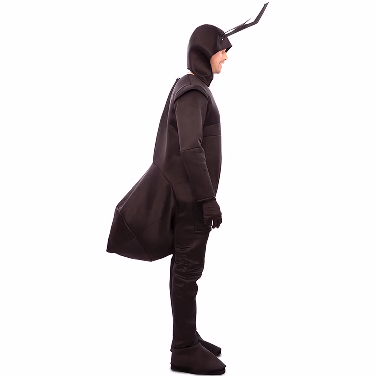 Ameisen Kostüm Waldameise Big Ants für Erwachsene Schwarz G. S-L Paarkostüm Gruppenkostüm Tier Tierkostüm Fasching Karneval Mottoparty Ameisen Kostüm Waldameise Big Ants für Erwachsene von der Seite