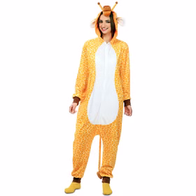 Giraffen Kostüm für Erwachsene Damen von Vorne