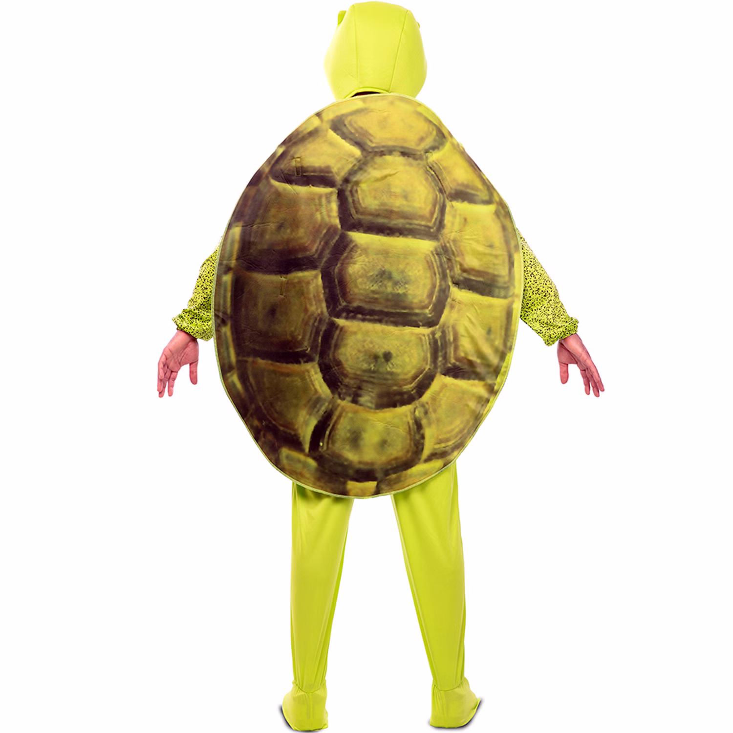 Schildkröten Kostüm Crush für Herren Gr. 48-52 Grün Tier Tierkostüm Fasching Karneval Mottoparty Familienkostüm Gruppenkostüm Paarkostüm Schildkröten Kostüm Crush für Herren mit Schildkrötenpanzer von Hinten
