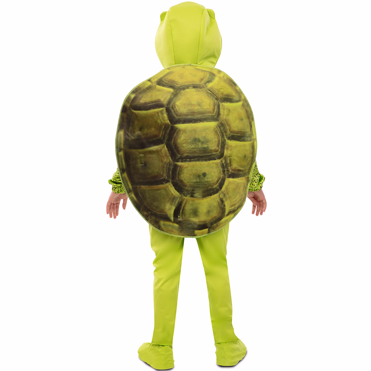 Schildkröten Kostüm Kleine Schildi für Kinder 5-12 Jahre Grün Tier Tierkostüm Fasching Karneval Mottoparty Familienkostüm Gruppenkostüm Schildkröten Kostüm Kleine Schildi für Kinder mit Schildkrötenpanzer von Hinten