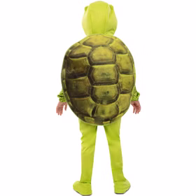 Schildkröten Kostüm Kleine Schildi für Kinder 5-12 Jahre Grün Tier Tierkostüm Fasching Karneval Mottoparty Familienkostüm Gruppenkostüm Schildkröten Kostüm Kleine Schildi für Kinder mit Schildkrötenpanzer von Hinten