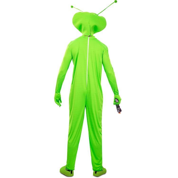 Alien Kostüm Grünes Marsmännchen für Herren Alien Kostüm Grünes Marsmännchen für Herren von Vorne