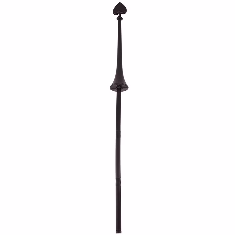 Spielkarten Stab Herz Spazierstock Schwarz 139 cm 4-teilig für Erwachsene Spielkarten Stab Herz Spazierstock Schwarz 139 cm 4-teilig für Erwachsene