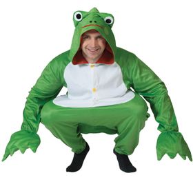 Frosch Kostüm für Herren von Vorne