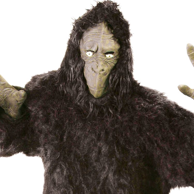 Affen Kostüm Gorilla Coconut für Erwachsene von Vorne
