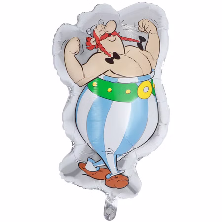 Obelix Folienballon XXL 49,5 x 81 cm Ballon-Party Party-Zubehör Deko Obelix Folienballon XXL 49,5 x 81 cm Ballon-Party Party-Zubehör Deko