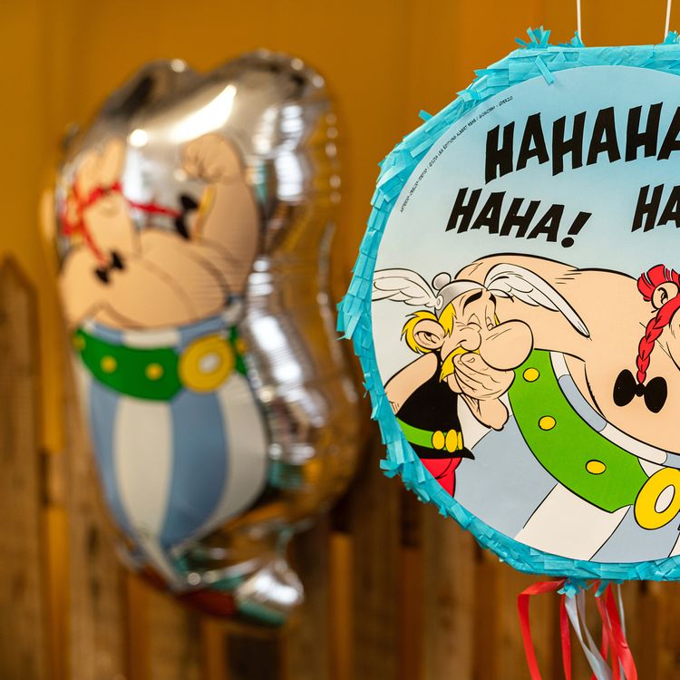 Obelix Folienballon XXL 49,5 x 81 cm Ballon-Party Party-Zubehör Deko Obelix Folienballon XXL 49,5 x 81 cm Ballon-Party Party-Zubehör Deko
