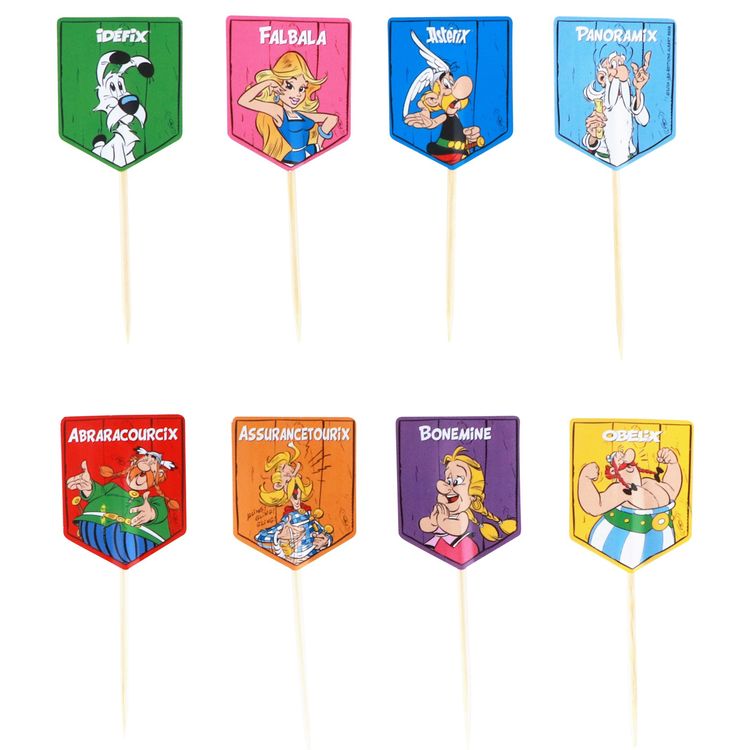 Etagere in Hinkelstein-Optik aus Pappe mit Muffins dekoriert