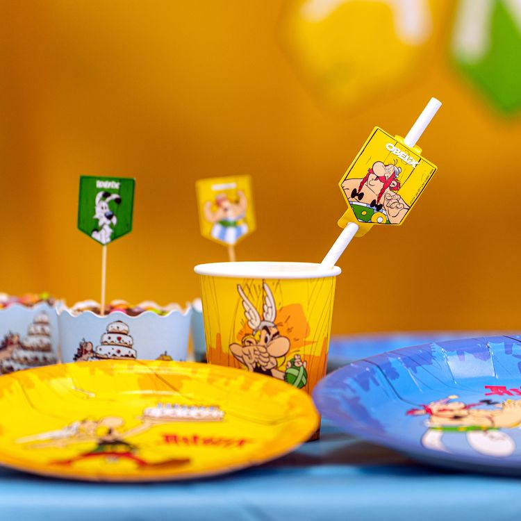 Asterix & Obelix Geburtstag Party-Set Tisch-Deko 52-tlg. Part-Deko