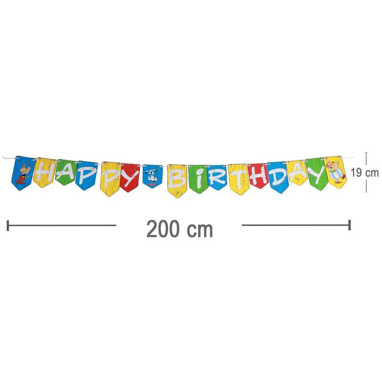 Asterix & Obelix Geburtstag Party-Set Tisch-Deko 52-tlg. Part-Deko