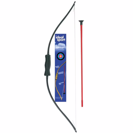 Sport Bogen 70 cm und ein Sicherheitspfeil aus Kunststoff & Glasfaser für Kinder
