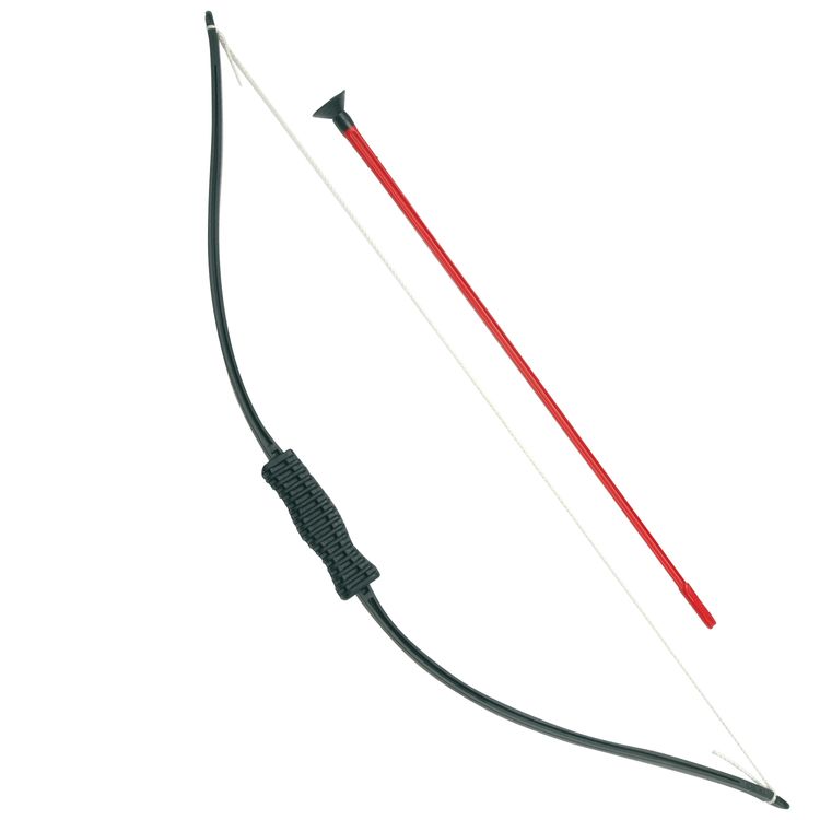 Sport Bogen 70 cm und ein Sicherheitspfeil aus Kunststoff & Glasfaser für Kinder