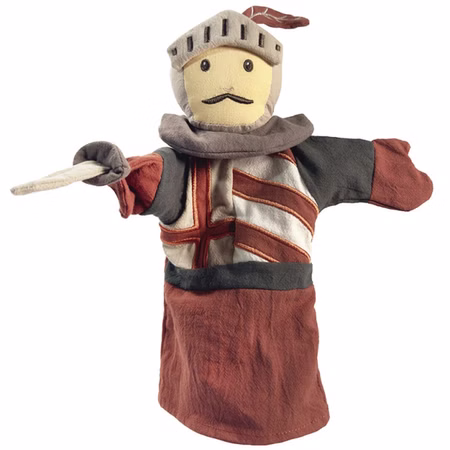 Handpuppe Ritter mit Schwert 26 cm Plüschtier Puppen- und Kasperletheater Spielwaren für Kleinkinder und Kinder Geschenkidee Handpuppe Ritter mit Schwert 26 cm Plüschtier Puppen- und Kasperletheater