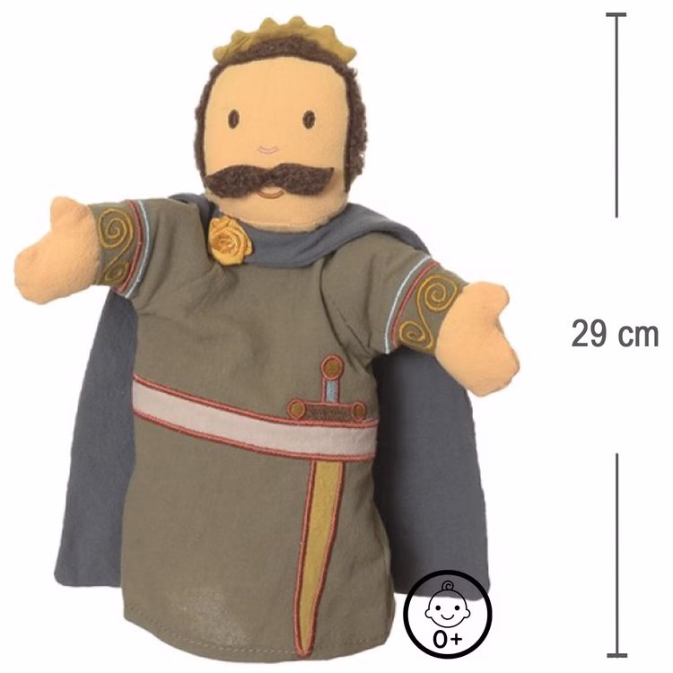 Handpuppe Prinz Henry 29 cm Plüschtier Puppen- und Kasperletheater Spielwaren für Kleinkinder und Kinder Geschenkidee 15408-Handpuppe-Prinz-Henry-29-cm-Plueschtier-Puppen--und-Kasperletheater_1.jpg