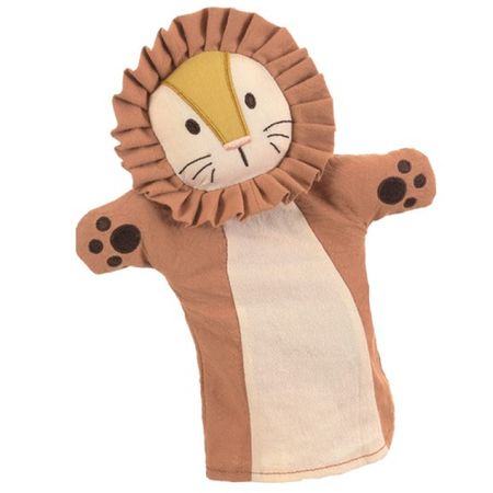Handpuppe Löwe Leo 29 cm Plüschtier Puppen- und Kasperletheater
