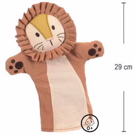 Handpuppe Löwe Leo 29 cm Plüschtier Puppen- und Kasperletheater Spielwaren für Kleinkinder und Kinder Geschenkidee 15410-Handpuppe-Loewe-Leo-29-cm-Plueschtier-Puppen--und-Kasperletheater_1.jpg