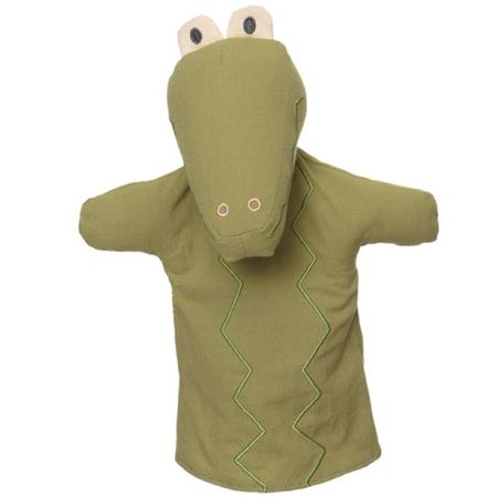 Handpuppe Krokodil Kroko 29 cm Plüschtier Puppen- und Kasperletheater