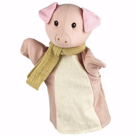 Handpuppe Schweinchen Rosa 29 cm Plüschtier Puppen- und Kasperletheater Spielwaren für Kleinkinder und Kinder Geschenkidee Handpuppe Schweinchen Rosa 29 cm Plüschtier Puppen- und Kasperletheater
