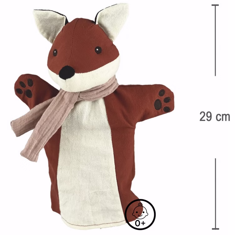 Hochwertiges Handpuppen-Set Wolf & Fuchs für Puppen- und Kasperletheater Hochwertiges Handpuppen-Set Wolf & Fuchs für Puppen- und Kasperletheater