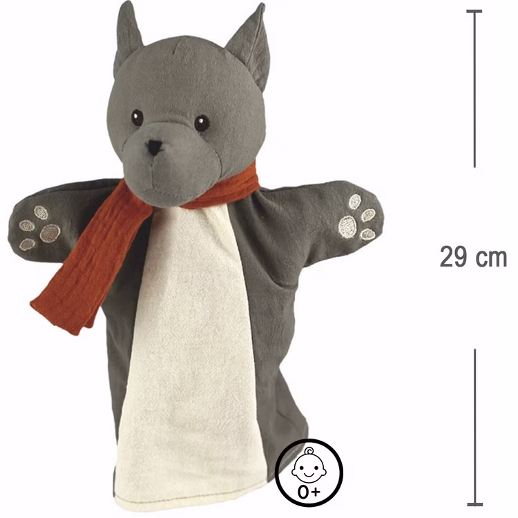 Hochwertiges Handpuppen-Set Wolf & Fuchs für Puppen- und Kasperletheater Hochwertiges Handpuppen-Set Wolf & Fuchs für Puppen- und Kasperletheater