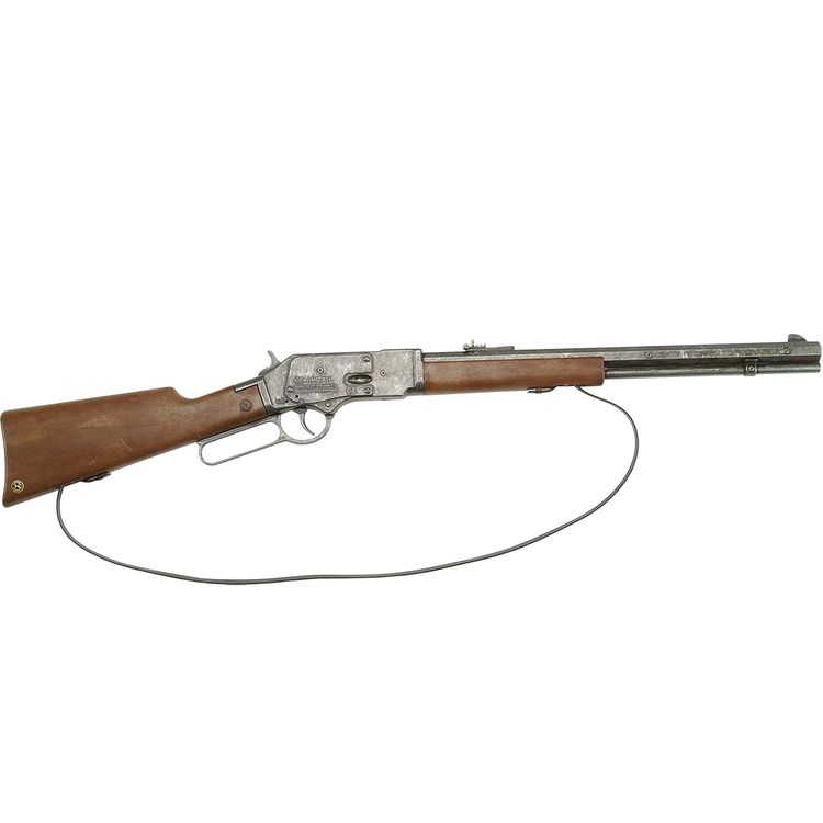 Western Gewehr 73 cm Western Rifle 44 von der Seite mit dem Hinweis eines 13-Schuss Gewehres