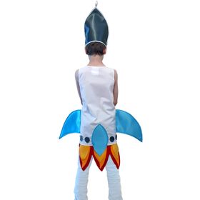Raketen Kostüm Aero Space Weltraum für Kinder von Vorne