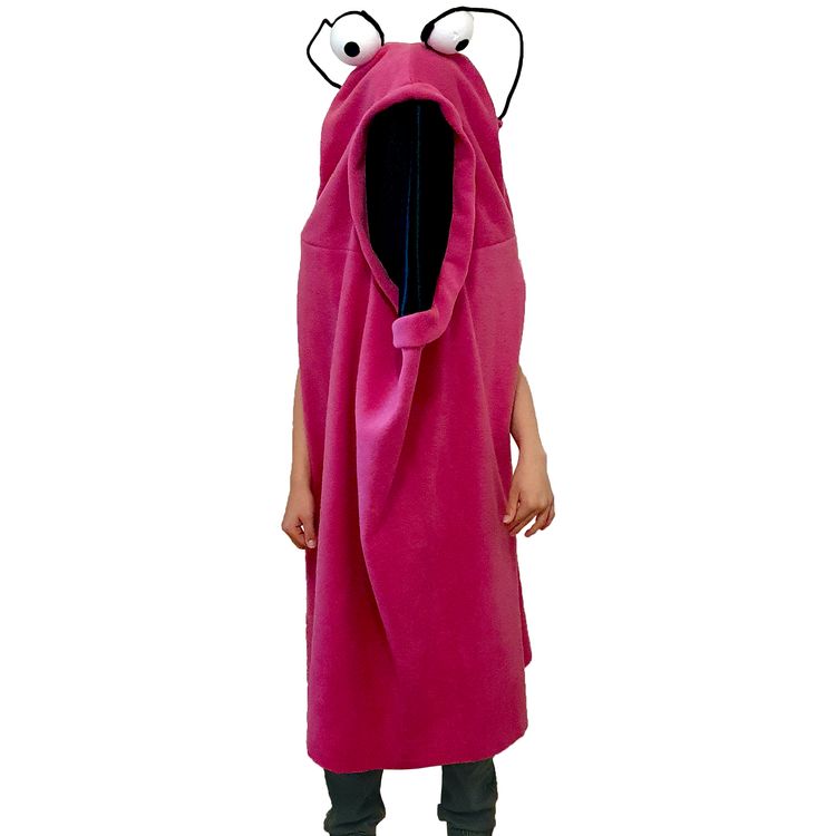 Monster Kostüm Geist Pinky für Kinder Monster Kostüm Geist Pinky für Kinder mit ausgestreckten Armen von Vorne