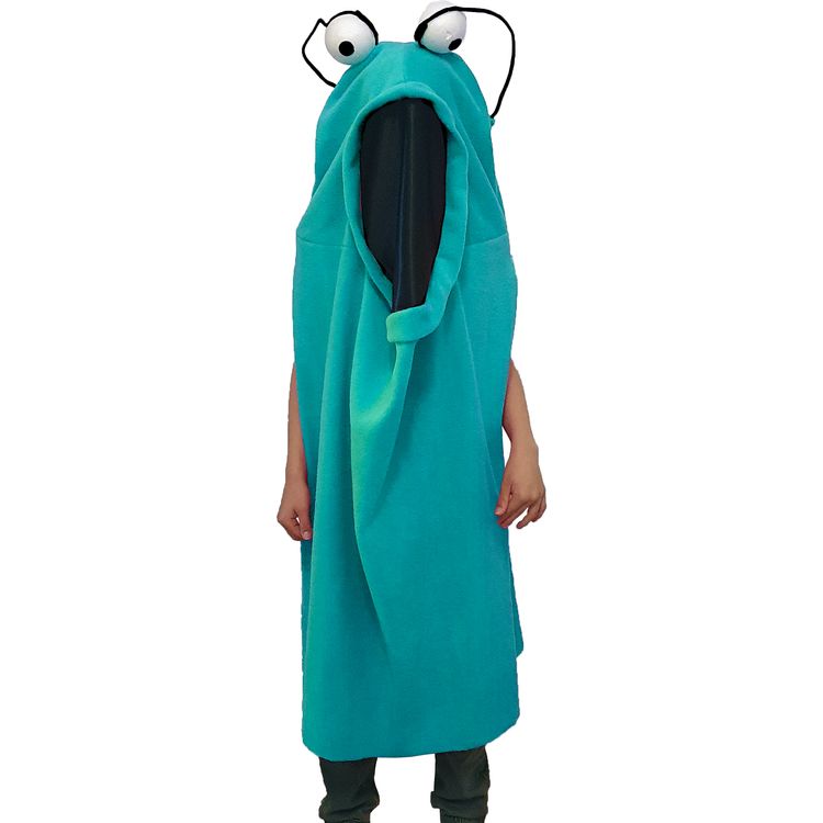 Monster Kostüm Geist Rachdrach Türkis für Kinder Monster Kostüm Geist Rachdrach Türkis für Kinder mit ausgestreckten Armen von Vorne