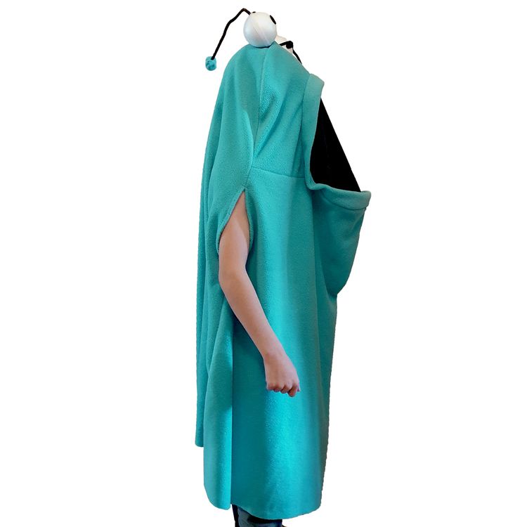 Monster Kostüm Geist Rachdrach Türkis für Kinder Monster Kostüm Geist Rachdrach Türkis für Kinder mit ausgestreckten Armen von Vorne