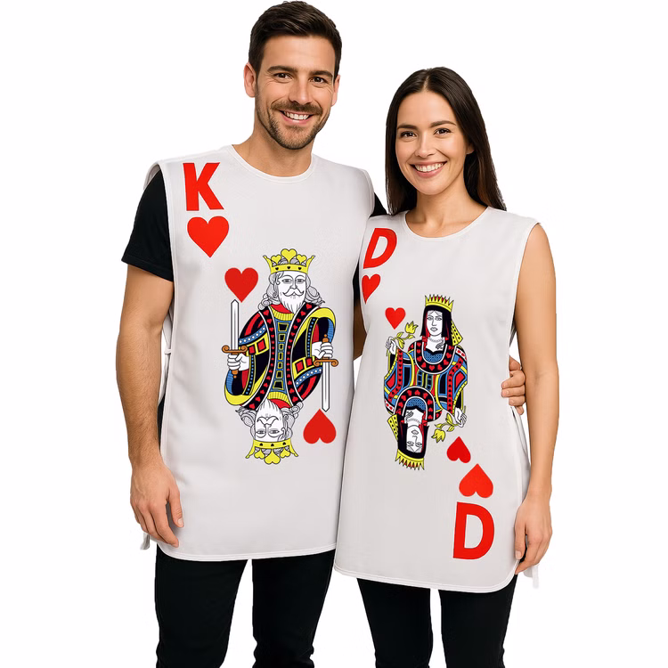 Spielkarten Kostüm Herz Dame und Herz König Paarkostüm für Erwachsene Fasching Karneval Mottoparty Herzblatt Paar- und Gruppenkostüme 15477-Spielkarten-Kostuem-Herz-Dame-und-Herz-Koenig-Paarkostuem-fuer-Erwachsene_6.jpg