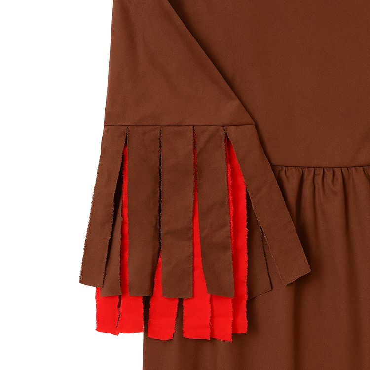 Hexen Kostüm Hexe vom Feuerwald für Damen von Vorne mit gespreizten Fingern